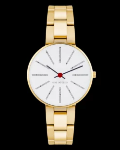 ARNE JACOBSEN BANKERS FORGYLDT LÆNKE 30MM. - 53113-1429