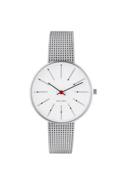 ARNE JACOBSEN DAME UR BANKERS MESH REM 34MM - 53101-1608