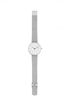 ARNE JACOBSEN DAME UR BANKERS MESH REM 34MM - 53101-1608