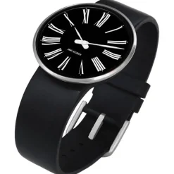 ARNE JACOBSEN ROMAN Ø34 SORT REM MED SORT SKIVE - 43438