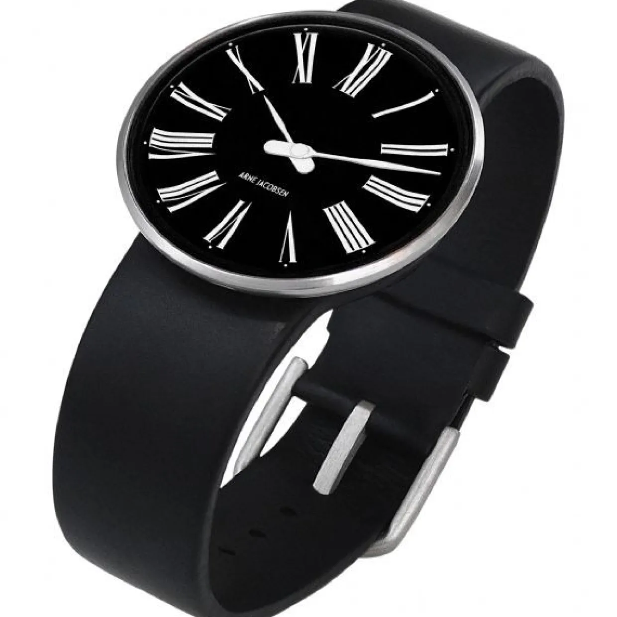 ARNE JACOBSEN ROMAN Ø34 SORT REM MED SORT SKIVE - 43438