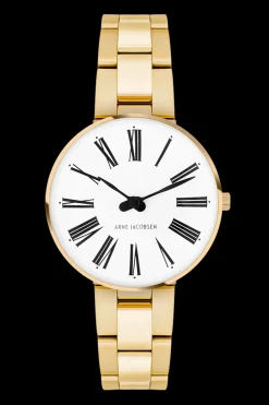 ARNE JACOBSEN ROMAN DOUBLE LÆNKE OG HVID SKIVE - 53313-1429