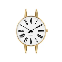 ARNE JACOBSEN ROMAN 34MM GULD BØJLE - 53307-1619