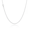 BNH ANKER RUND HALSKÆDE SØLV 1,1 MM BRED 45 CM - SAR02045F