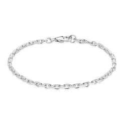 BNH ARMBÅND SØLV ANKER FACET 1,20 TRÅD 20 CM - SA12020C