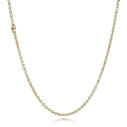 BNH HALSKÆDE ANKER RUND I 8 KARAT GULD 42 CM - AR805042C