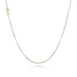 BNH HALSKÆDE VENEZIA I 8 KARAT GULD 50 CM - V813050F