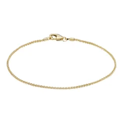 BNH HVEDE ARMBÅND 14 KARAT GULD 1,30 MM BRED 18,5 CM - H1413018C