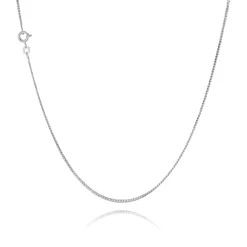 BNH PANSER HALSKÆDE SØLV TRÅD 0,55 42 CM - SP05542F