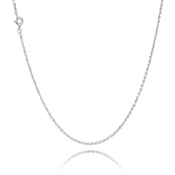 BNH SØLV ANKER FACET HALSKÆDE 1,7 MM BRED OG 50 CM LANG - SA06050F