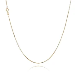 BNH VENEZIA HALSKÆDE 14 KARAT GULD 1,0 BREDDE 60 CM - V1410060F