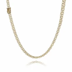 BNH X COLLIE MED STAV 14 KARAT GULD 45 CM - XM14090245K