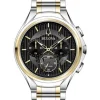 BULOVA CURV UR HERRE TO FARVET - 98A301