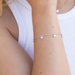 BYBIEHL ARMBÅND JUST LOVE SØLV - 2-4503-R