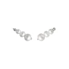 BYBIEHL AURA EARCLIMBERS SMALL SØLV ØRERING MED PERLE - 4-3901WP-R