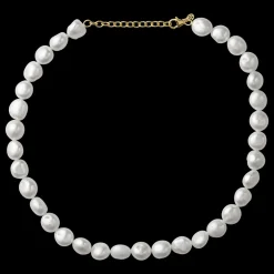 BYBIEHL AURA HALSKÆDE FORGYLDT SØLV- 3-1509-GP