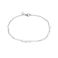 BYBIEHL AURA SØLV ARMBÅND MED PERLER - 2-3902WP-R