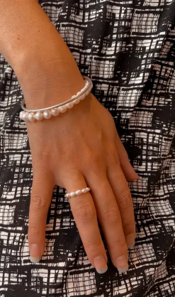 BYBIEHL AURA SØLV RING - 5-3903WP-R