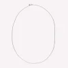 BYBIEHL CLASSIC HALSKÆDE 60 CM RHODINERET SØLV - 3-1501-R-60