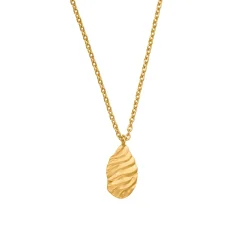 BYBIEHL DUNES HALSKÆDE I FORGYLDT SØLV - 3-4905-GP