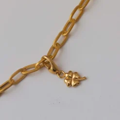 BYBIEHL LUCKY FOUR LEAF VEDHÆNG - 7-5208-GP-B