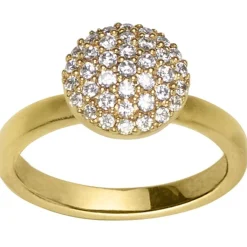 BYBIEHL MINI SPARKLE RING GOLD PLATED - 5-503A-GP