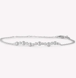 BYBIEHL PEBBLES ARMBÅND SØLV - 2-3801A-R