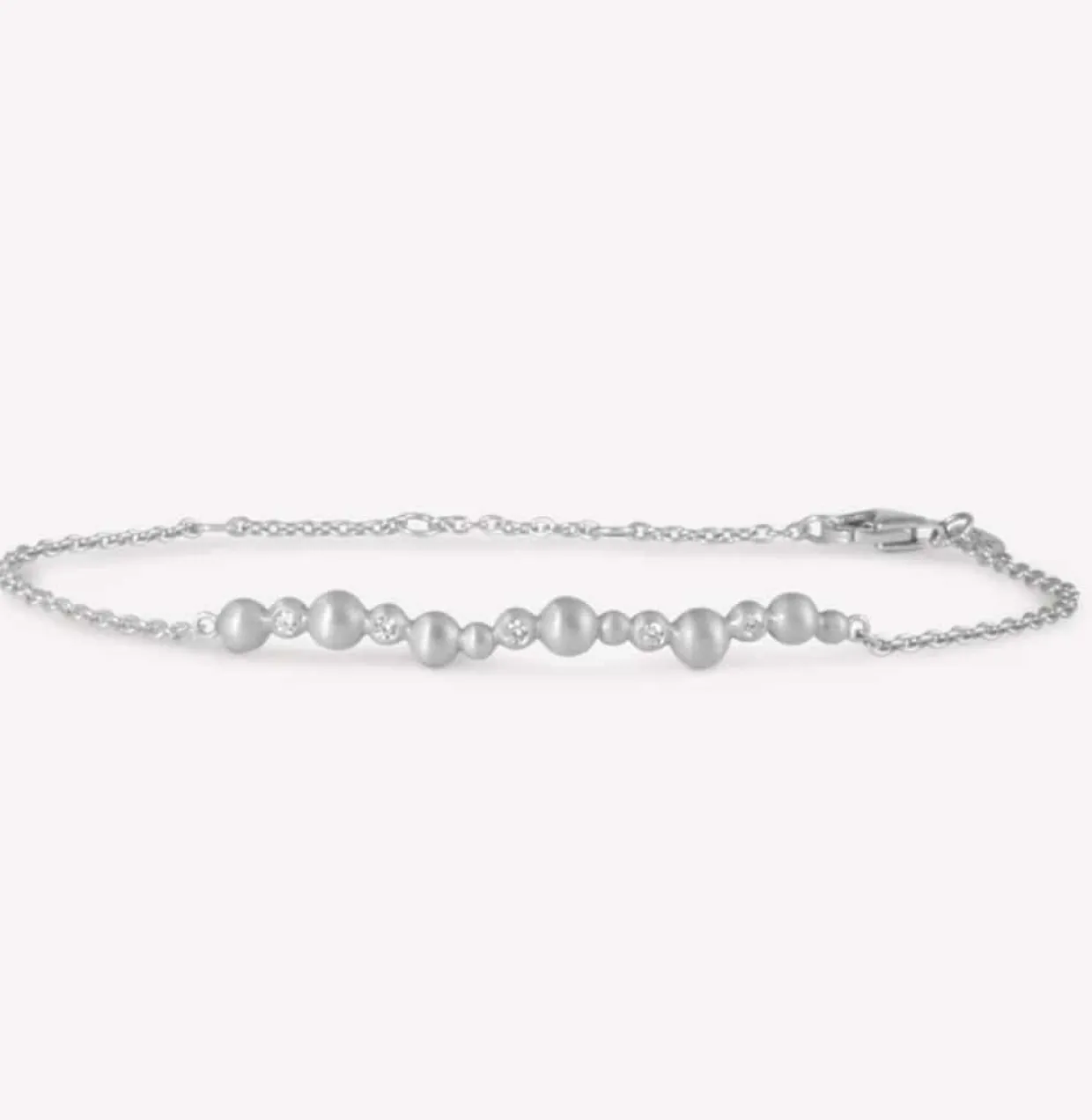 BYBIEHL PEBBLES ARMBÅND SØLV - 2-3801A-R