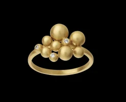 BYBIEHL PEBBLES RING FORGYLDT SØLV - 5-3801A-GP
