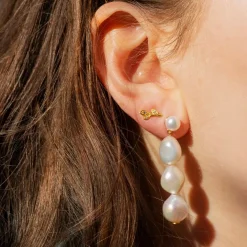 BYBIEHL ØRERINGE AURA GRANDE SHOW SØLV - 4-1512-R