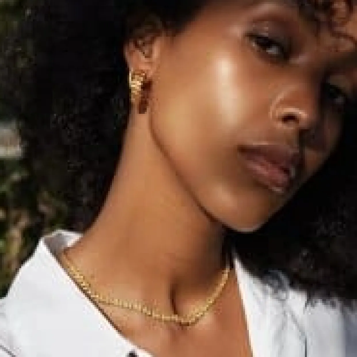 BYBIEHL ØRERINGE SØLV FORGYLDT HOOP SEASON - 4-3502-GP