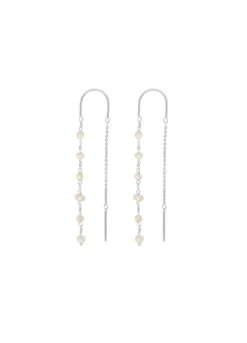 BYBIEHL SCARLETT SØLV ØRERINGE MED PERLER - 4-3402WP-R