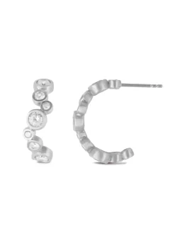 BYBIEHL STARDUST HOOPS SØLV ØRERING - 4-4605A-R