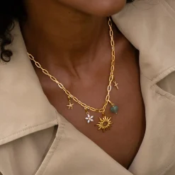 BYBIEHL SUN WILD CHARM FORGYLDT METAL - 7-5203-GP-B