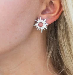 BYBIEHL SUN WILD ØRERINGE SØLV - 4-4802-R