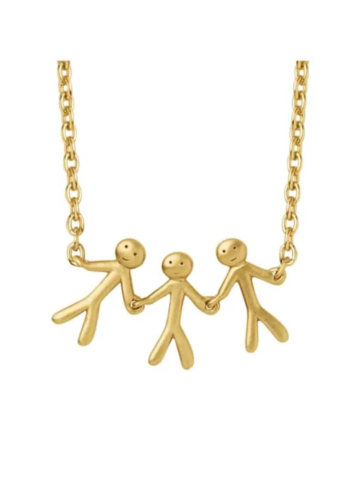 BYBIEHL TOGETHER FAMILY 3 HALSKÆDE FORGYLDT SØLV- 3-2003-GP