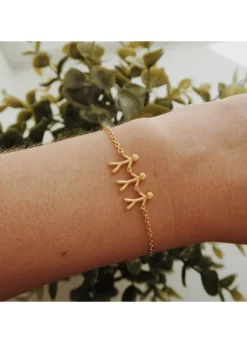 BYBIEHL TOGETHER FAMILY 3 ARMBÅND SØLV FORGYLDT - 2-2003-GP