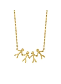 BYBIEHL TOGETHER FAMILY 4 HALSKÆDE FORGYLDT SØLV - 3-2004-GP