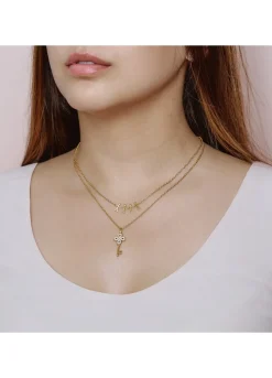 BYBIEHL TOGETHER FAMILY 4 HALSKÆDE FORGYLDT SØLV - 3-2004-GP