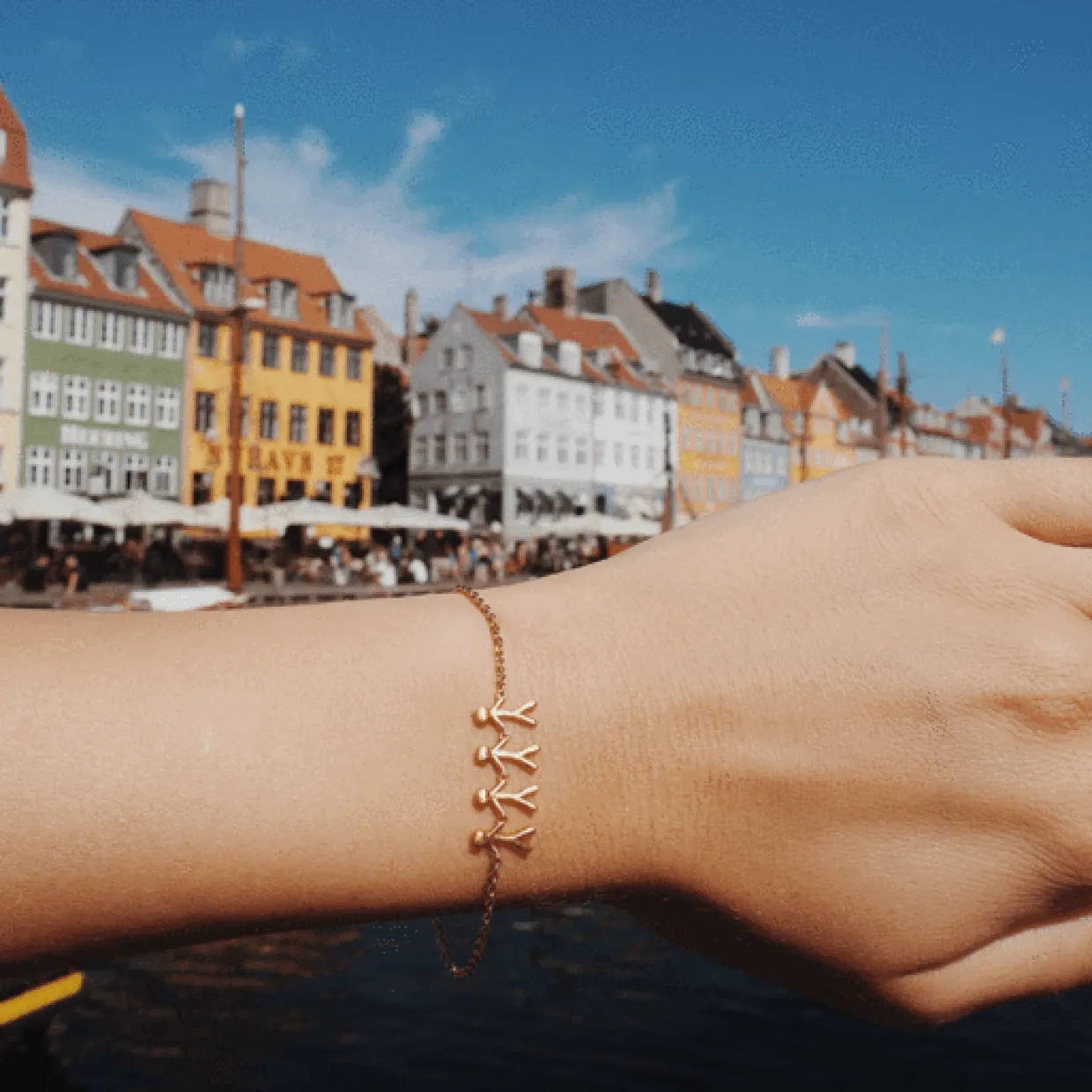 BYBIEHL TOGETHER FAMILY ARMBÅND FORGYLDT SØLV - 2-2004-GP