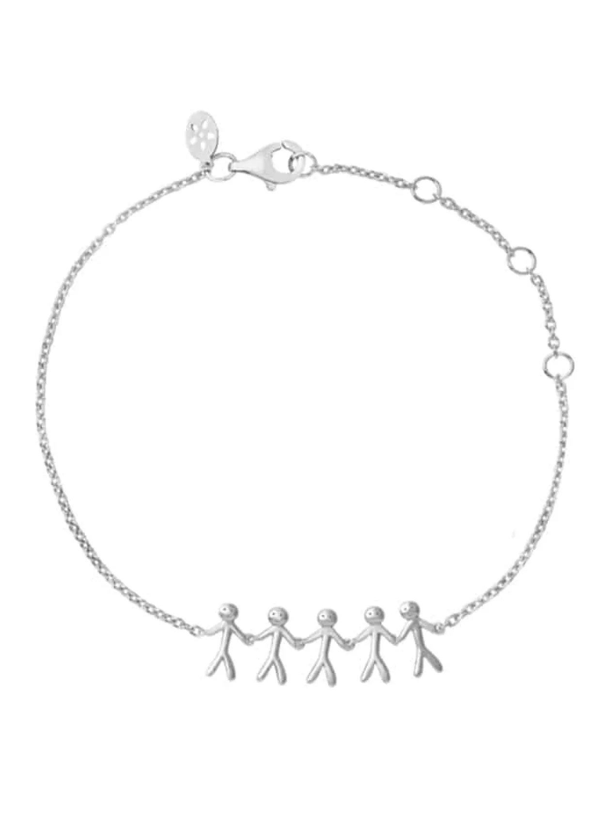 BYBIEHL TOGETHER FAMILY SØLV ARMBÅND MED 5 - 2-2005-R