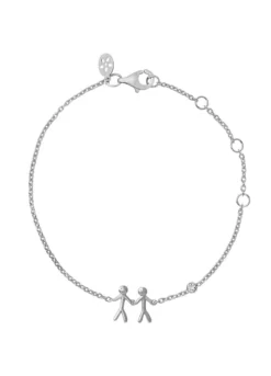 BYBIEHL TOGETHER MY LOVE 2 ARMBÅND SØLV - 2-2002A-R