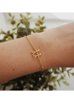 BYBIEHL TOGETHER MY LOVE 2 ARMBÅND SØLV FORGYLDT - 2-2002A-GP