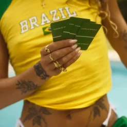 CAMILLE BRINCH LILLE FUSION CONTRAST RING FORGYLDT SØLV - SFCOR-FG