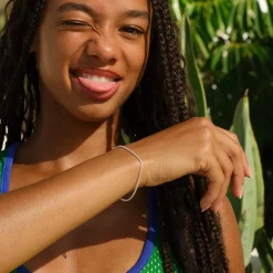 CAMILLE BRINCH MILLION DOTS ARMBÅND I SØLV 16-17 CM - MDB-16-17