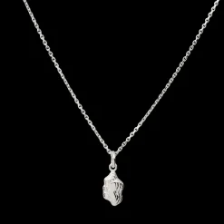 CAMILLE BRINCH MINI NUGGET LAYERS HALSKÆDE SØLV - MNLAH-K