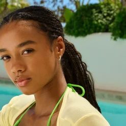 CAMILLE BRINCH SMALL DOTS HOOPS I SØLV - SDH