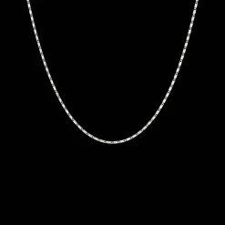 CAMILLE BRINCH SMALL ESSENTIAL HALSKÆDE I SØLV 42-45 CM - SEN-S