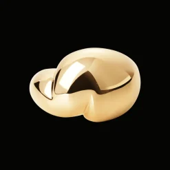 CAMILLE BRINCH STOR PUFFER RING FORGYLDT SØLV - BPUR-FG