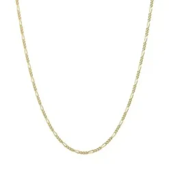 CARRÉ CHAIN GANG SØLV FORGYLDT HALSKÆDE - FC 4331 38+2CM